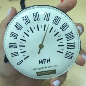 Kate Spade Speed Odometer Coin Purse- Like New