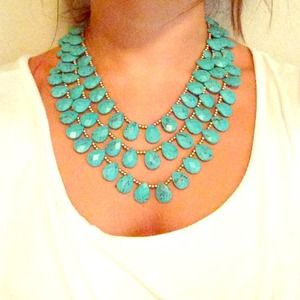 ~reduced~ Turquoise layered necklace