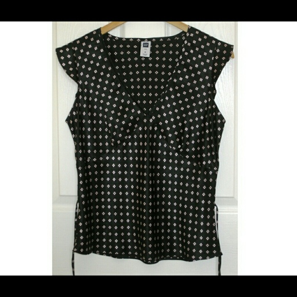 Gap Black Blouse