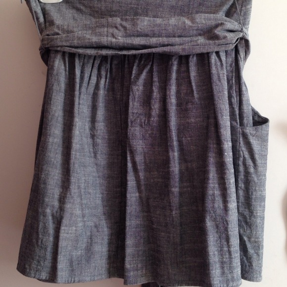 Gray Flowing Skirt - Picture 2 of 2