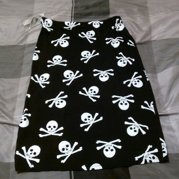 Skull print skirt - Picture 1 of 1