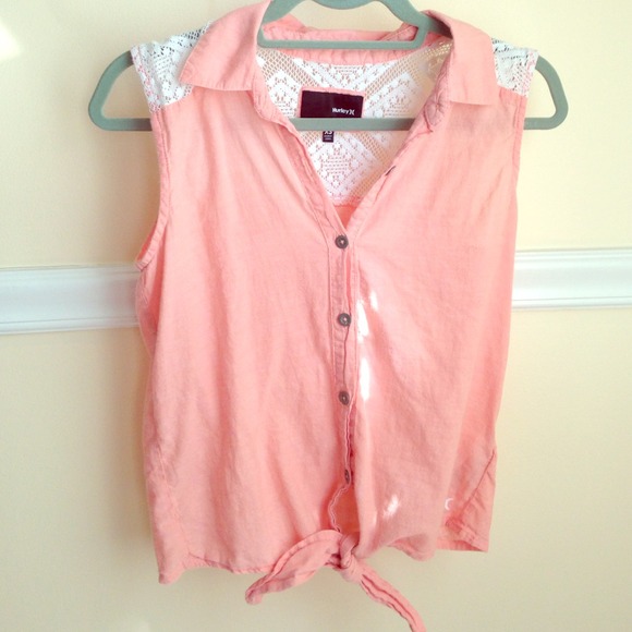 Pacsun sleeveless tie-tank