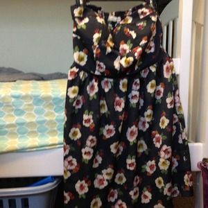 Floral Dress. Bust