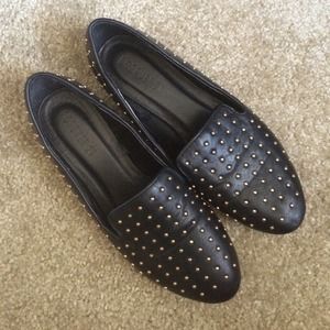 Studded loafers