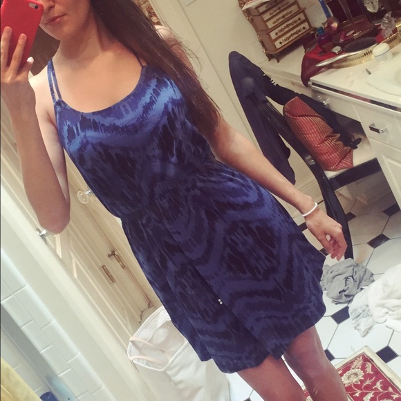 Blue Express Razor Back Sundress!! - Picture 3 of 4