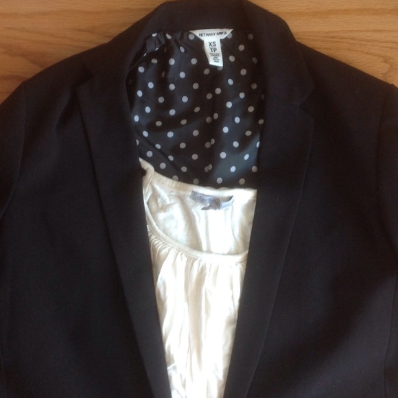 Authentic Bethany Mota Black Blazer - Picture 2 of 3