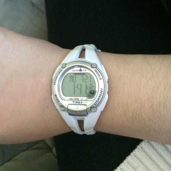 White Timex Ironman Watch