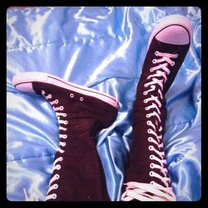 Lace up sneakers