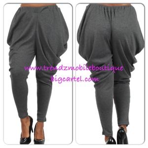 Plus size harem pants