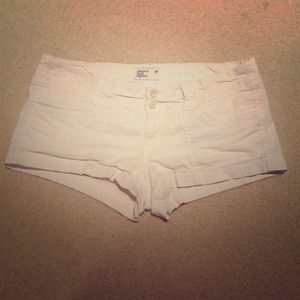 Cream Khaki Shorts