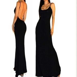 Low Back Maxi Dress