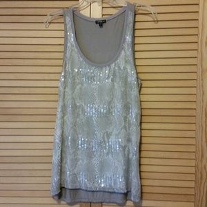 Express Sequin Tank Top