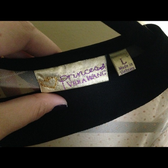 Vera Wang Collared Shirt - Picture 3 of 4