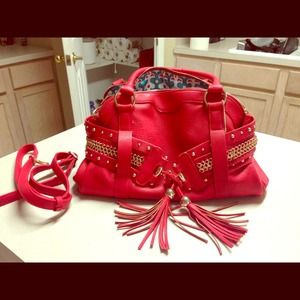 Red & gold bag !