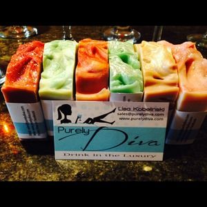 Luxury moisturizing soap bars