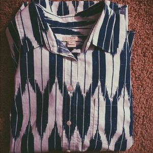 J crew button up