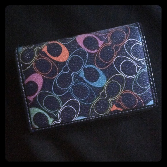 coach card holder