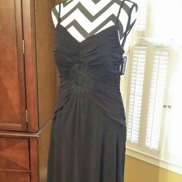 Black mermaid style Cocktail dress