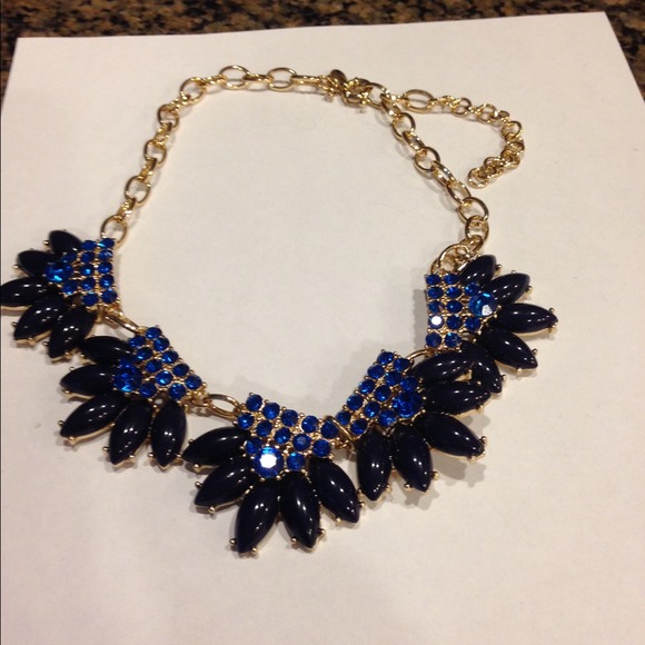 J.Crew blue necklace