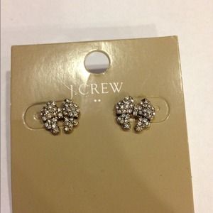 J.Crew bow earrings
