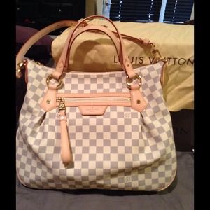 NEW AUTHENTIC Louis Vuitton - Evora MM Damier Azur