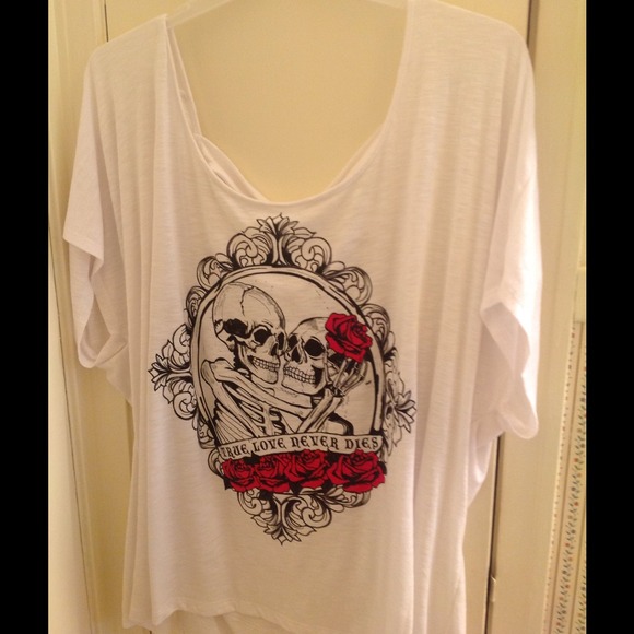 torrid skull shirt 4x