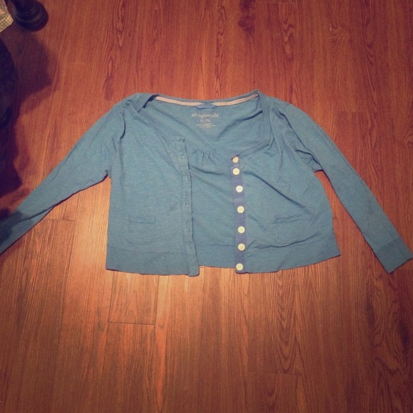 Aeropostale Light Blue Cardigan