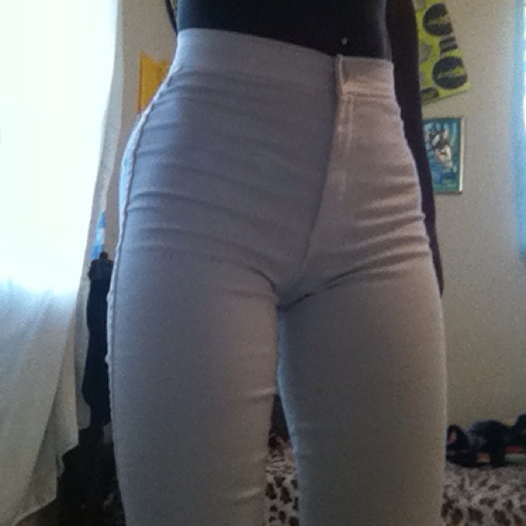 *SOLD* American Apparel Easy Jean | White - Picture 2 of 4