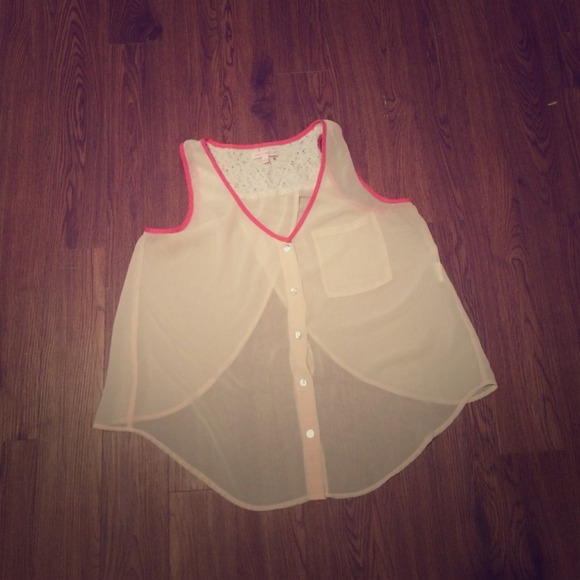 Marco & Sebastian Orange/Tan Top