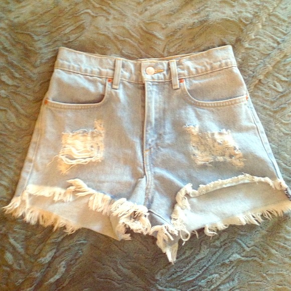 High wasted denim brandy Melville shorts