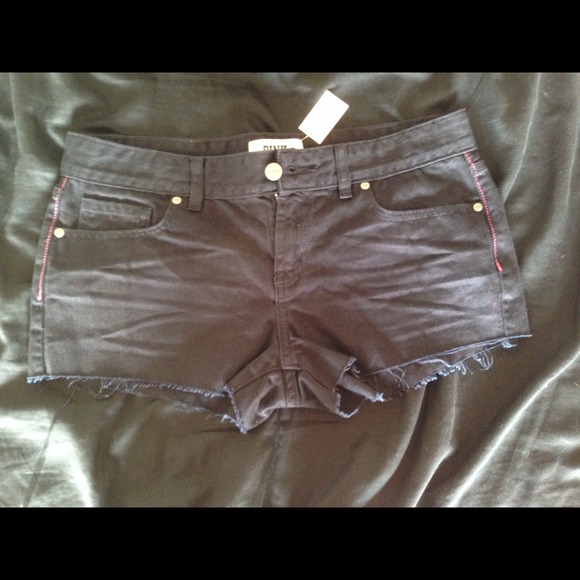 Victorias Secret Pink Black Shorts BNWT