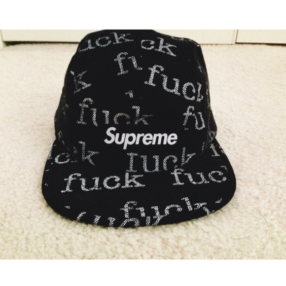 ❌SOLD Supreme Fu*k Denim Cap