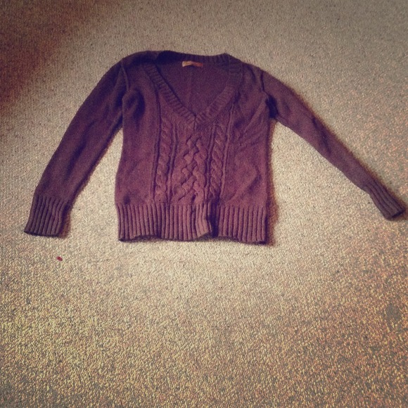 Brown sweater