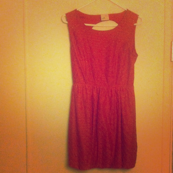 Orange summer dress