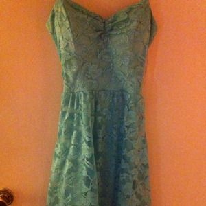 3/4, 95% polyester, 5% spandex, high low dress