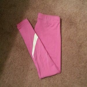 Pink NIKE workout pants