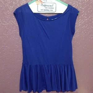 Blue, American Eagle shirt