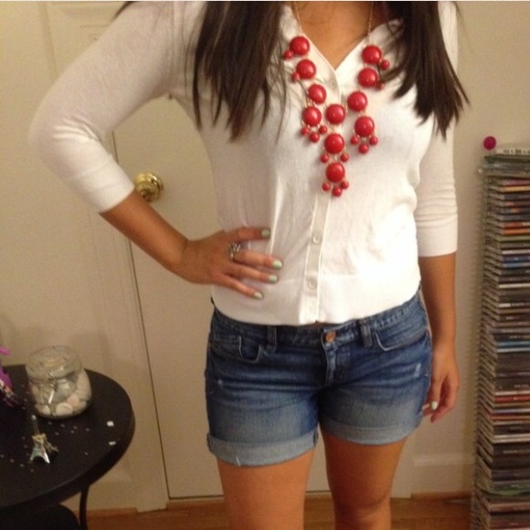 GAP Jackets & Blazers - SOLD White Cardigan