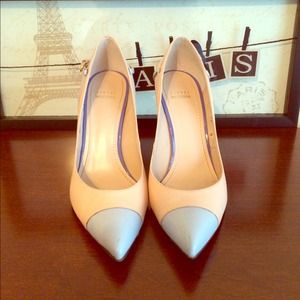 Pastel Color-block Heels