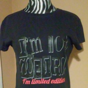 Black ustom printed t-shirt