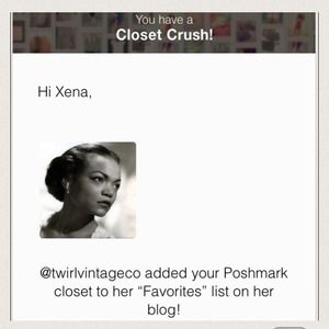 Shop, share her closet