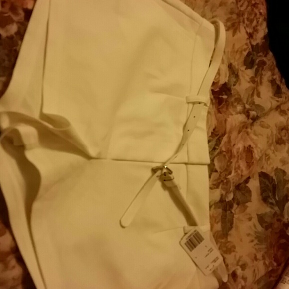 White shorts