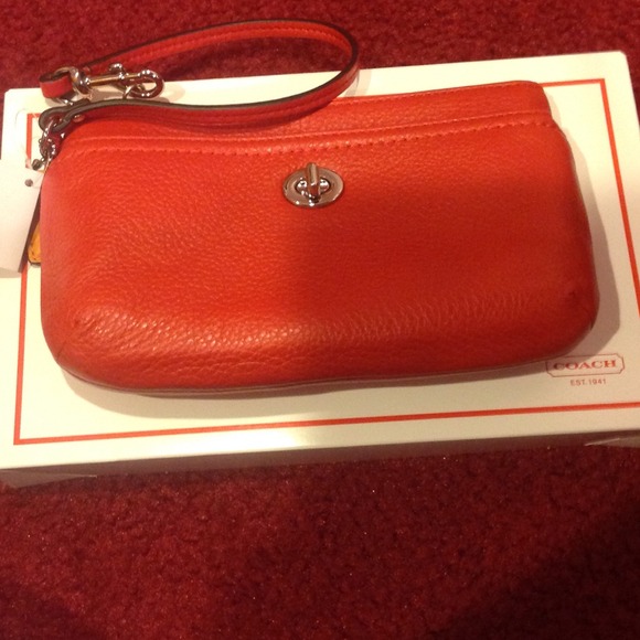 Coach oversize wristlet