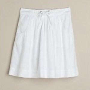 J. Crew White Linen Skirt NWT