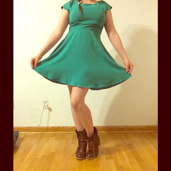 Pins and Needles open back dress