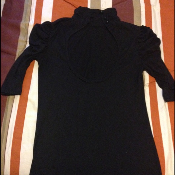 Turtle neck - black