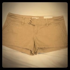 NWT America Eagle AE Stretch Khaki Shorts