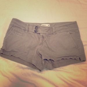 American Eagle AE Stretch Gray Shorts