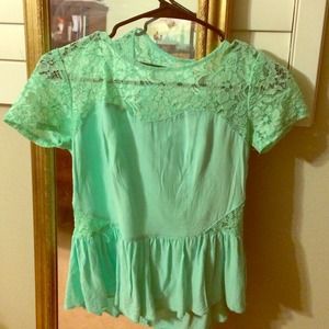 Mint peplum