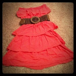 Strapless Summer Dress